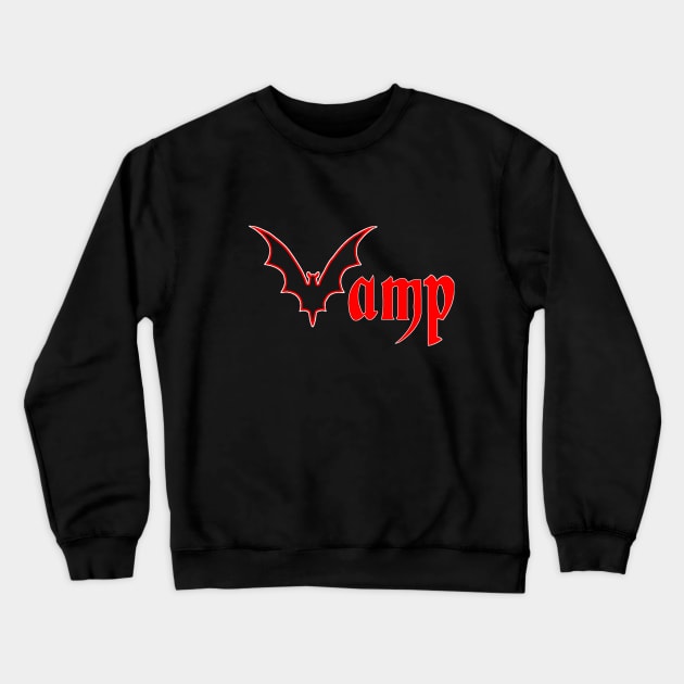 Vamp - Vampire Goth Crewneck Sweatshirt by Immortals In Art